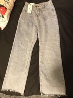 デニム ワイドパンツ ジーンズ　[新品]のサムネイル