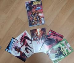 아메코미 marvel 스파이더맨 x-men 데어데빌 20권 세트