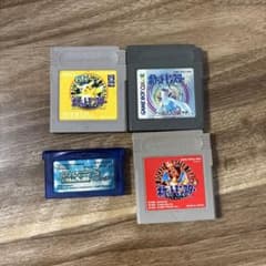ゲームボーイ ポケットモンスター ソフト 4本セットのサムネイル