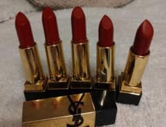 YSL ROUGE PUR COUTURE レッド 6本セット - メルカリ