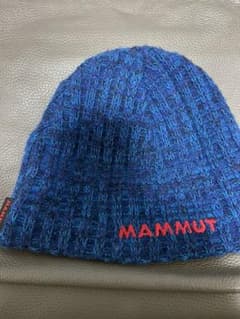 マムート ニットキャップ ブルー フリーサイズのサムネイル