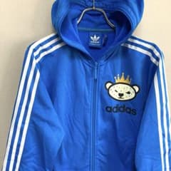 adidas アディダス NIGO ジャージ ジャケット パーカークマ 王冠 M
