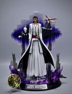 BLEACH 黒衣少年図 蓝染惣右介 3 ガレージキット ガレキ スタチュー