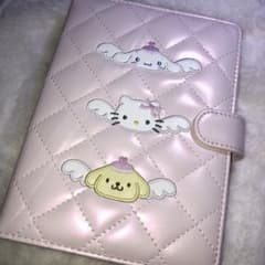 夢みるエンジェルデザインシリーズ　サンリオキャラクターズ キルティングバインダー サンリオ 夢みるエンジェル デザイン シリーズ キルティング