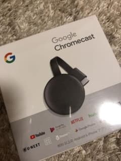 新品未開封Google Chromecastのサムネイル