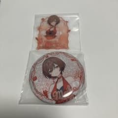 グッスマくじ アクアリウム グリッター缶バッジ ステッカー MEIKOのサムネイル