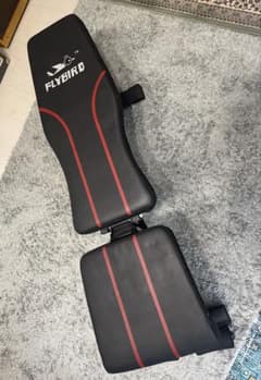 FLYBIRD トレーニングベンチ 黒と赤 - メルカリ
