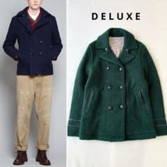 DELUXE デラックス GRIFFIN　ピーコート　ネイビー　Mサイズ