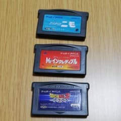 ゲームボーイアドバンス ソフト　ニモ　MR.インクレディブル　ドラゴンボールのサムネイル
