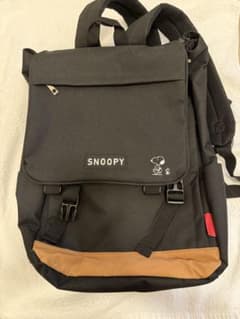 SNOOPY スヌーピー リュック ブラックのサムネイル