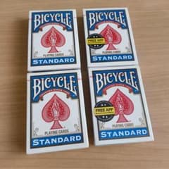 Bicycle Playing Card Set (4-pack) - Comparison Set