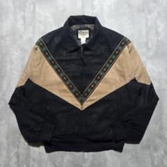 90sビンテージCripple Creekネイティブ柄 スエージャケットXL 緑 90s CRIPPLE CREEK ネイティブ ボンバージャケットスウェードxl - メルカリ