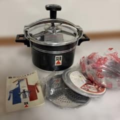 SEB セブ　圧力鍋　フランス製　 ※オモリ欠品 SEB セブ 圧力鍋 フランス製 ※オモリ欠品 - メルカリ