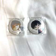 匿名配送 BANANA FISH 缶バッジ 2種セット アッシュリンクス 日本