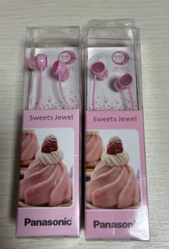 Panasonic Sweets Jewel RP-HJF3 ピンク 2点セット - メルカリ