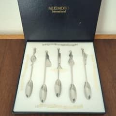 MIKIMOTO ミキモト 楽器デザイン スプーン 5本セット - メルカリ
