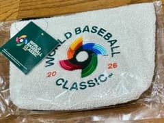 2026 WBC 侍ジャパン さがらポーチ ホワイト 白 - メルカリ