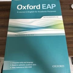Oxford EAP Pre-Intermediate B1 英語学習のサムネイル