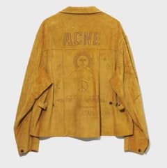 Acne Studios イエロースエードジャケット ACNE イエロースエードジャケット - メルカリ