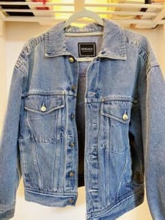 美品】Versace Jeans Couture デニムジャケット - メルカリ