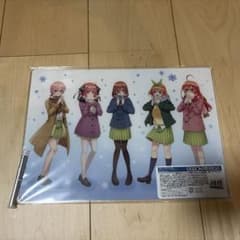 五等分の花嫁 A4 クリアパネル あたツキ缶バッジ ラスト賞 アクリル