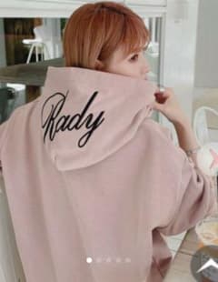 radyフーディトレーナーワンピース/レディー/レディのサムネイル