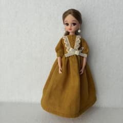 No.503 リカちゃん服 ハンドメイド ワンピース ピアス - メルカリ