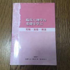 臨床心理学の基礎を学ぶ 実験・面接・検査 文教大学出版のサムネイル