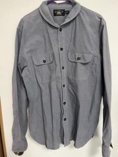 RRL グレー 長袖シャツ Lのサムネイル