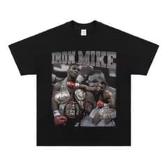 値下げ中❗️　マイクタイソン　プリントT Tシャツ　黒　L 新品未使用のサムネイル