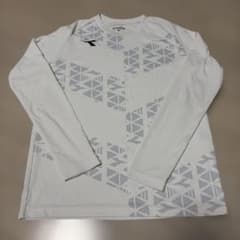 diadora 長袖プラクティスシャツ ホワイトSのサムネイル