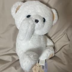 ホワイトクマのぬいぐるみ 約24cmのサムネイル