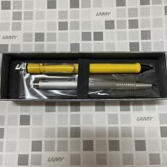LAMY ロゴステンレスヘアライン シャーペン0.5mm+LAMY safariのサムネイル