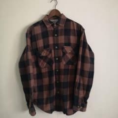 Carhartt ブロックチェック ネルシャツ L 日本代理店 フランネルのサムネイル