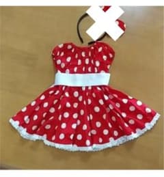 ミニーちゃんコスプレ　ディズニー　ハロウィンのサムネイル