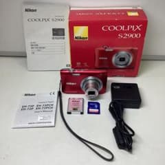 Nikon COOLPIX S2900 赤 レッド NIKON COOLPIX S2900 Digital Camera 20MP 5x Optical Zoom Exposure