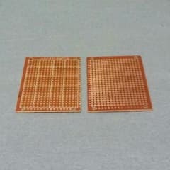 10枚 ユニバーサル基板 5x7cm 2.54mmのサムネイル