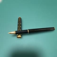 廃盤】イヴ・サンローラン 万年筆 ブラック ゴールド 未使用 YSL