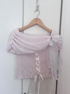 Mellfy Memory, Melty tulle off-shoulderのサムネイル