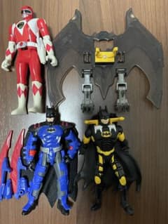 パワーレンジャー バットマン フィギュアセットのサムネイル