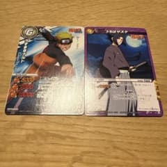 ミラクルバトルカードダス NARUTO ナルト サスケ プロモ - メルカリ