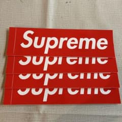 Supreme ロゴステッカー 4枚セットのサムネイル