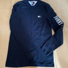 TOMMY HILFIGER ブラック薄手トレーナーMのサムネイル