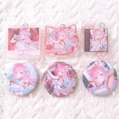 結城さくな 缶バッジ アクリルキーホルダー　　ファミマ ソードアート・オンライン ファミマ ソードアート・オンライン SAO 結城さくな アクキー 缶バッジ