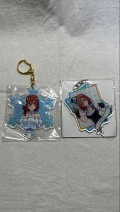 五等分の花嫁∬ 中野三玖 アクリルキーホルダー 2点セットのサムネイル