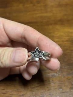 【関コレ25A/W ITEM】 スター アンティークシルバー リング　13号 - 3