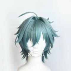 原神 ローエン コスプレ ウィッグ セット済み - メルカリ