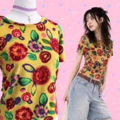 KENZO ヴィンテージ 花柄 総柄 半袖 カットソー Y2K 90s レトロ - メルカリ