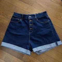 デニム ショートパンツ Lサイズのサムネイル