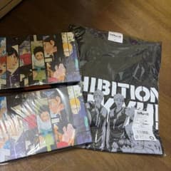 ハイキュー!! 展 Tシャツ キービジュアル Mサイズ、メモ帳ステッカーセットのサムネイル